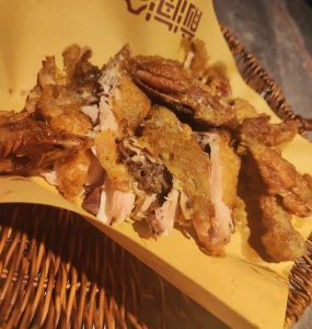 Grilled wings and ribs