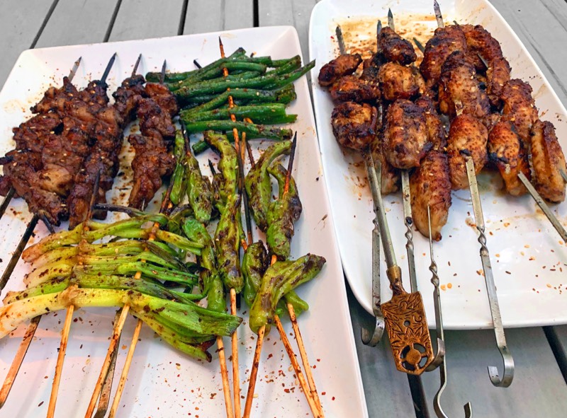 Wang Jie BBQ skewers
