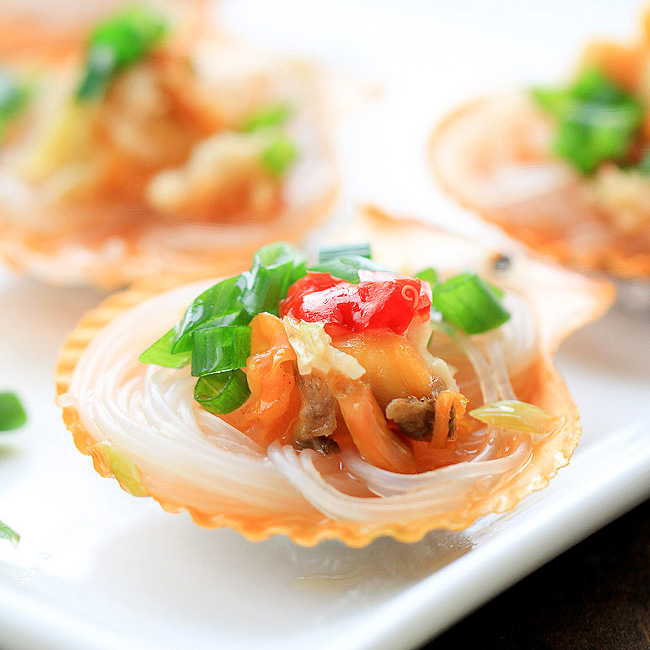 Kaihai steamed scallops